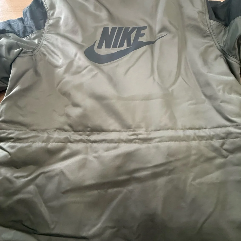 Nike Sportswear Therma-Fit White Space Parka DD6775-355 Sequoia Olive Mens Large - Picture 5 of 7